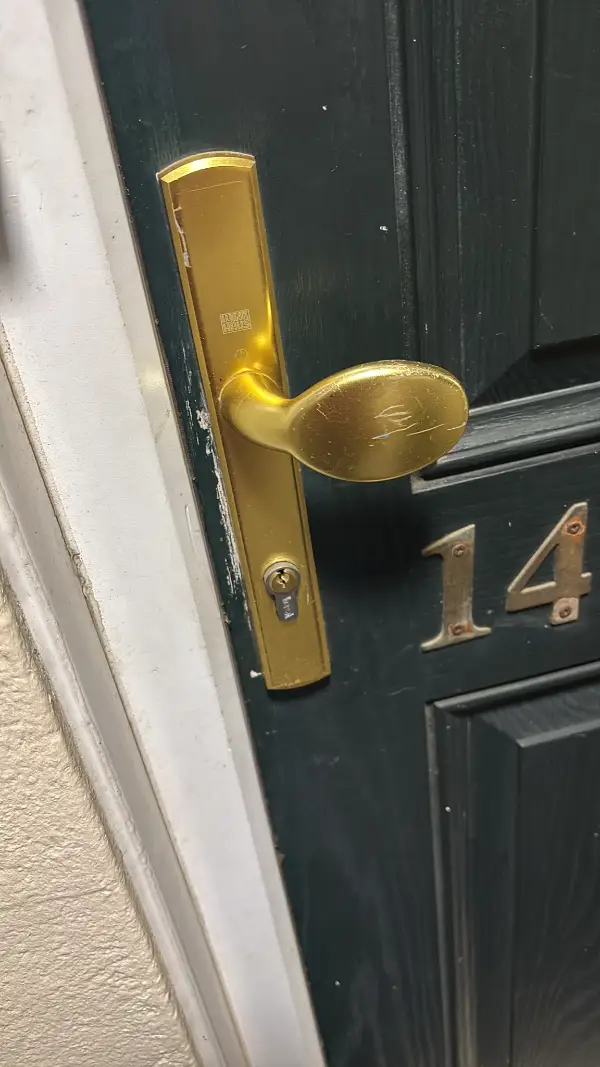 Emergency door lockout attended by Bluesaki Locksmiths in Brockley, South East London.