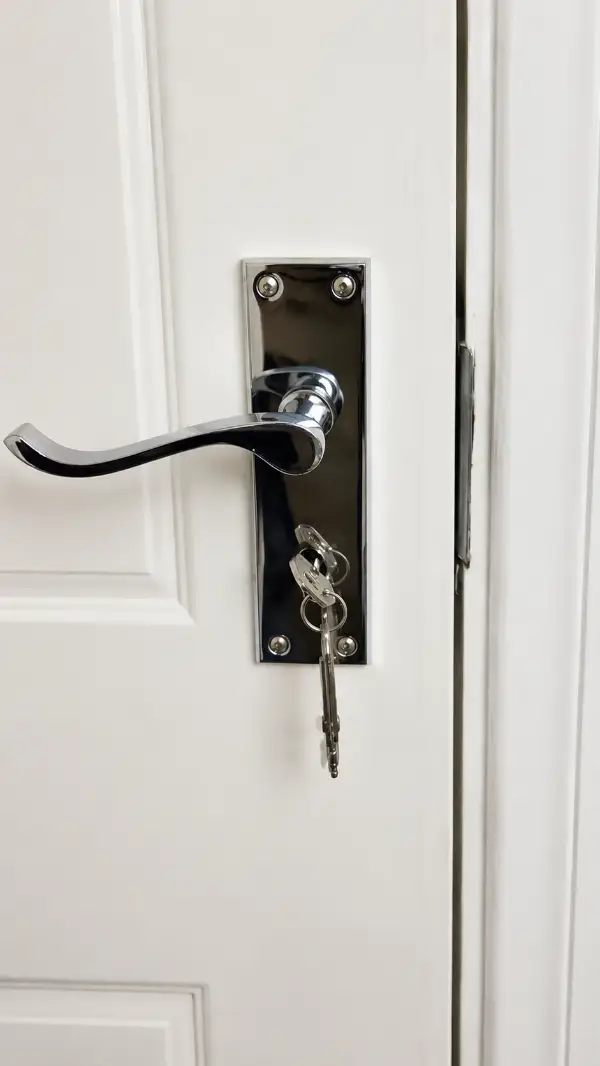 ERA 5 lever sashlock professionally installed on an internal door by Bluesaki Locksmiths in Sydenham, London.